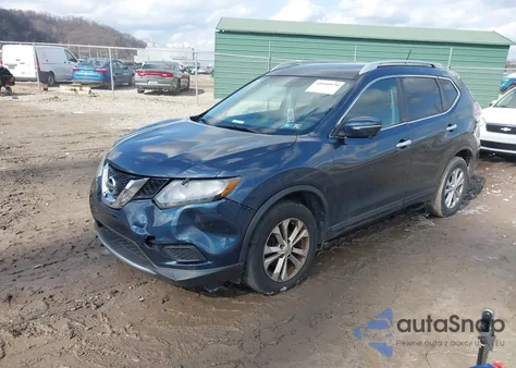 2015 Nissan Rogue Sv z USA, uszkodzony, nr VIN 5N1AT2MV9FC900265